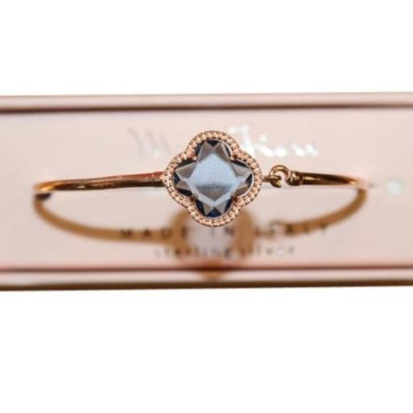 Mia Fiore Jewelry - Rose Gold Over Italian 925 Sterling Silver Blue To